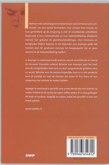 Asperger in meervoud 9789066654822, Verzenden, Gelezen