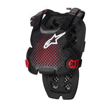 Borstbeschermer Alpinestars A-1 (AntracietZwartRood), Verzenden, Nieuw
