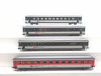 Märklin H0 - 4123/4124/4180 - Modeltrein personenwagen (4) -, Nieuw
