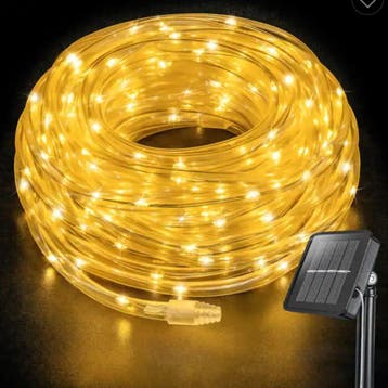Solar feestverlichting / Lichtslang | Rope | 12 Meter, Zonne-energie, Kunststof, Nieuw, Ophalen of Verzenden