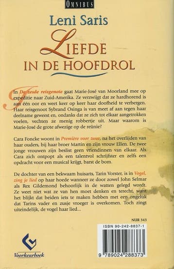 Liefde in de hoofdrol 9789024288373 Leni Saris, Verzenden, Gelezen, Leni Saris