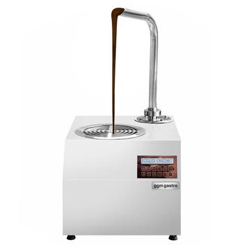 GGM Gastro | Automatische chocoladedispenser - 5,5kg per bak, Verzenden