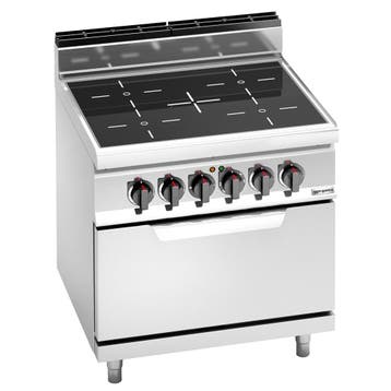 GGM Gastro | Keramische kookplaat (infrarood) - 20,3kW - 4 |, Verzenden, Nieuw in verpakking, Ovens, Magnetrons en Steamers