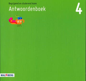 Grip op Lezen antwoordenboek groep 4, Boeken, Verzenden, Nieuw