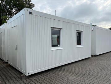 Kantoorunit - 6 x 3 meter | 4 zijramen, Ophalen of Verzenden