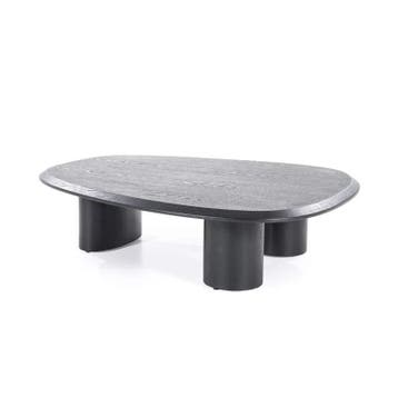 Salontafels Walter - 106cm - Zwart - 95979 - salontafel, Huis en Inrichting, Nieuw, Overige materialen
