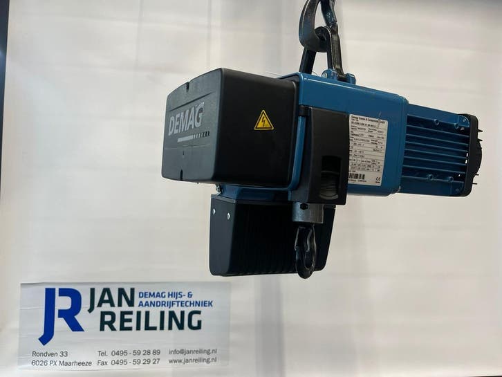 Demag kettingtakel DC-COM 2-250 KG  Ref. T0049, Doe-het-zelf en Verbouw, Lieren en Takels, Zo goed als nieuw, Elektrisch