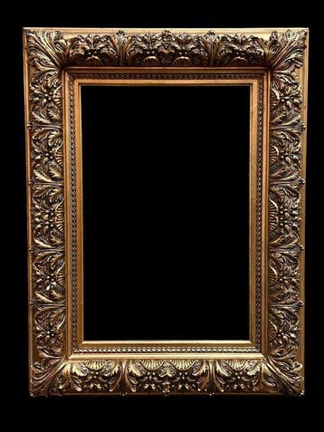 Lijst - Hout - Gouden Zweedse lijst