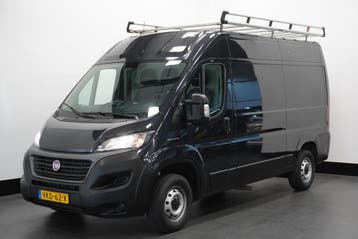 Fiat Ducato 2.3 MultiJet L2H2 EURO 6, Stof, Gebruikt, Trekhaak, Zwart