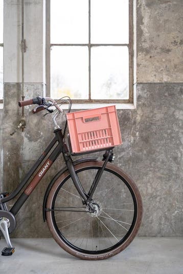 Fastrider Fietskrat Groot Oudroze - 34L, Ophalen of Verzenden, Gebruikt, Fastrider