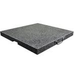 AVH Parasolvoet 75 kg met 2 wielen en handgreep graniet, Ophalen of Verzenden, Nieuw
