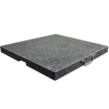 AVH Parasolvoet 75 kg met 2 wielen en handgreep graniet, Ophalen of Verzenden, Nieuw