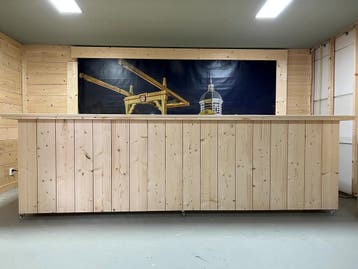 Luxe U-vormige Bar op Maat | Dé Eye-catcher voor Huis & Zaak, Ophalen of Verzenden, Nieuw, Inclusief barstoelen