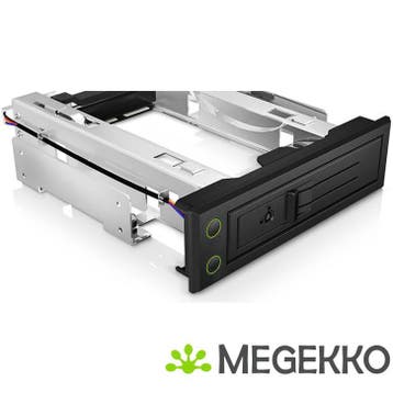 ICY BOX IB-166SSK-B mobile rack 3,5  SATA trayless, Computers en Software, Harde schijven, Verzenden, Nieuw, ICY BOX