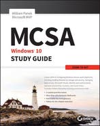 MCSA Microsoft Windows 10 Study Guide 9781119252306, Boeken, Verzenden, Gelezen, William Panek