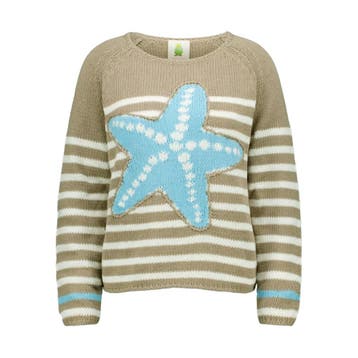 Princess goes Hollywood • gestreepte zeester trui • 36, Princess goes Hollywood, Bruin, Verzenden, Nieuw