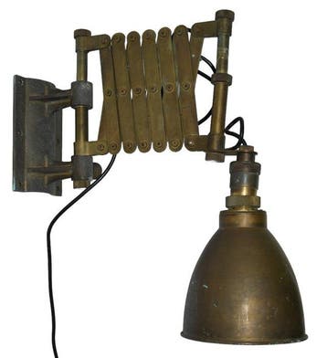 Schaarlamp - Zwaar uitgevoerde Franse Industrieel Design