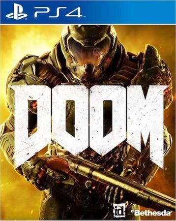 Doom (PS4 Games), Spelcomputers en Games, Ophalen of Verzenden, Zo goed als nieuw