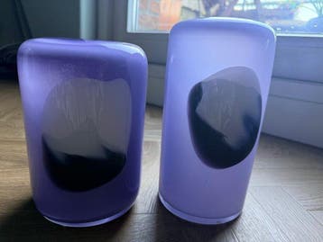 Kosta Boda - Gunnel Sahlin - Vaas (2) - Kristal, Antiek en Kunst, Antiek | Glas en Kristal
