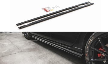 Zijskirts Volkswagen Golf 7 GTI TCR Maxton Glans Zwart, Ophalen of Verzenden, Nieuw