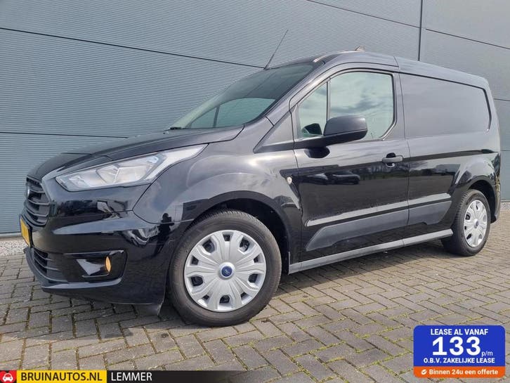 Ford Transit Connect | Zakelijke Lease v.a. €161.76 pm, Auto's, Bestelauto's, Lease, Automaat, Diesel, Zwart, Ford, Financial lease