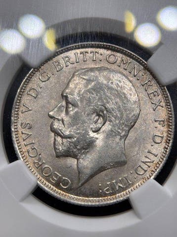 Verenigd Koninkrijk. George V. 2 Shilling 1919 NGC MS62