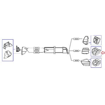 Thule insert lead rail 4900, Caravans en Kamperen, Ophalen of Verzenden, Nieuw, Thule