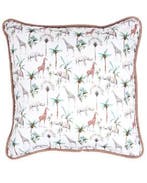 Luxe Kinderkussen Sunny Safari, Nieuw, Overige kleuren, Vierkant