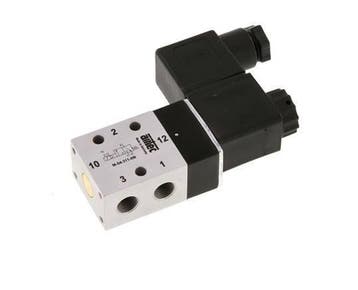 3/2 G1/8 NC Magneetventiel 12V DC 2.5-10bar/35.0-140psi, Verzenden, Nieuw