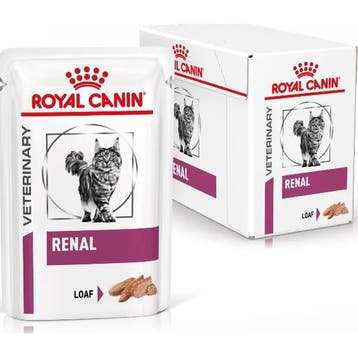 Royal Canin renal kattenvoer loaf 12x85gr natvoer, Dieren en Toebehoren, Verzenden, Kat