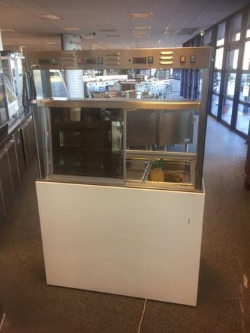 Showroommodel Roeder warmhoudvitrine, Ophalen, Gebruikt, Koelen en Vriezen