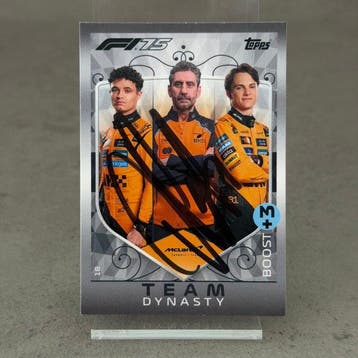 Mclaren - Topps Team Dynasty Duo 18 Norris Piastri Stella -, Verzamelen, Nieuw