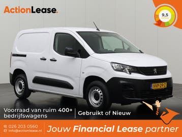 Peugeot Partner Bestelbus L1 H1 2023 Diesel Handgeschakeld, Auto's, Zwart, Wit, Nieuw, Te koop