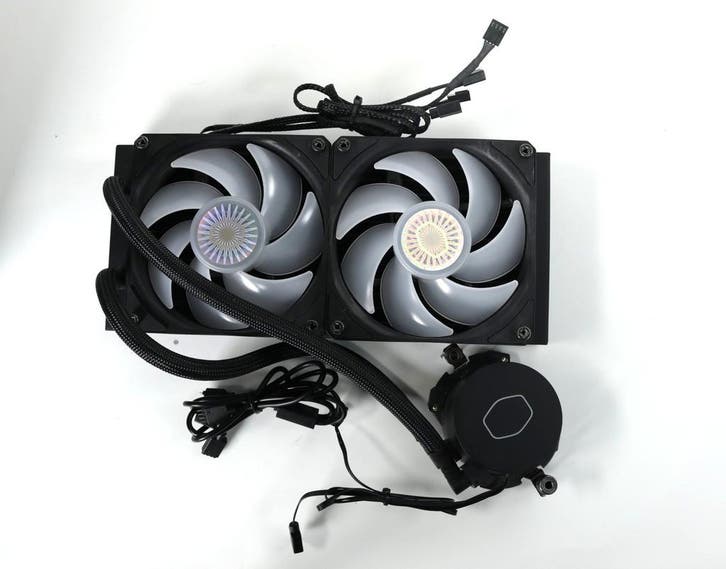 [RETOURDEAL] Cooler Master MasterLiquid ML240L V2 RGB - T..., Computers en Software, Computerkoelers, Ophalen of Verzenden