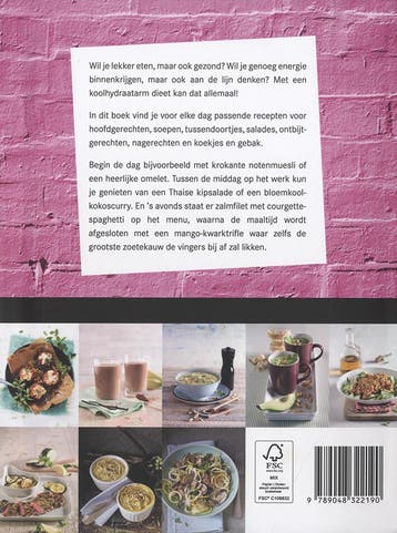 Het grote koolhydraatarme kookboek 9789048322190, Boeken, Verzenden, Gelezen