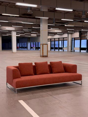 BB Italia Solo Bank | 3-zits | NIEUWSTAAT + GARANTIE, Verzenden, Stof, Driepersoons, 75 tot 100 cm