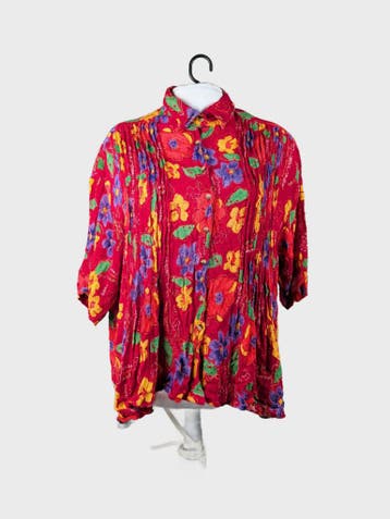 Yessica Blouses Dames maat L Rood Vintage, Ophalen of Verzenden, Nieuw