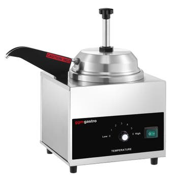 GGM Gastro | Sausverwarmer met pomp met verwarmde uitloop -, Verzenden, Nieuw in verpakking
