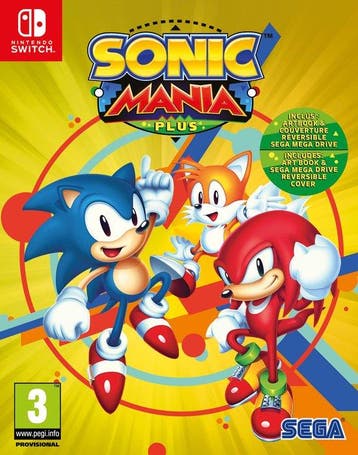 Switch Sonic Mania Plus [Artbook Edition], Verzenden, Zo goed als nieuw