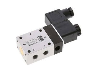 3/2 G1/8 Magneetventiel Extern 12V DC, Verzenden, Nieuw