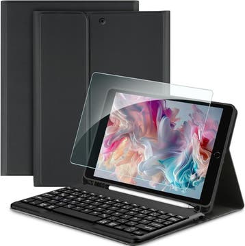 EasyAcc iPad Keyboard Case | Tweedekansje | OP=OP, 10 inch, Bescherming voor- en achterkant, Ophalen of Verzenden, Zo goed als nieuw