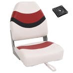 vidaXL 2-delige Bootstoelenset met hoge rugleuning, Watersport en Boten, Verzenden, Nieuw