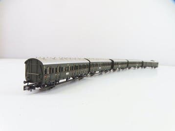 Minitrix N - 13743/13745 - Modeltrein personenwagen (5) - 5x, Nieuw