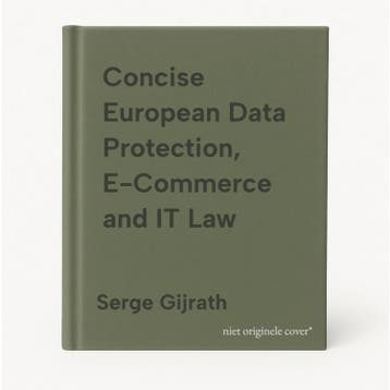 Concise European Data Protection, E-Commerce and IT Law, Verzenden, Zo goed als nieuw, Serge Gijrath