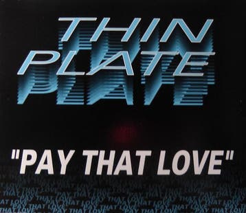 cd single - Thin Plate - Pay That Love, Verzenden, Zo goed als nieuw, Overige genres