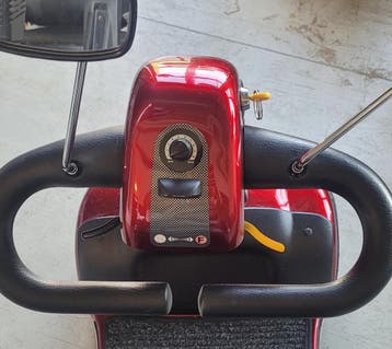 Scootmobiel DX-10 | Shoprider (Opvouwbare scootmobielen), Ophalen of Verzenden, Gebruikt, Shoprider, 11 t/m 15 km/u