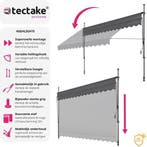 2dekans | tectake - klemluifel - Zonnescherm – Zonneluifel -, Ophalen of Verzenden, Zo goed als nieuw