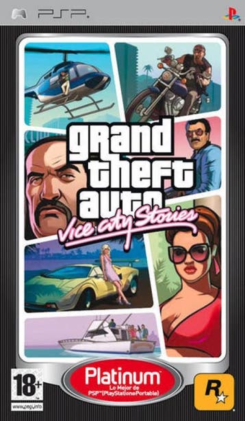 Grand Theft Auto Vice City Stories (platinum) (Sony PSP), Verzenden, Gebruikt, Vanaf 12 jaar