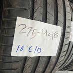 2 x Pirelli Cinturato P7 275-40-18 Zomerbanden 7mm, 18 inch, Gebruikt, 275 mm, Ophalen of Verzenden
