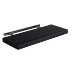 Zwevende houten wandplank 42 cm diep opbergrek, Verzenden, Nieuw
